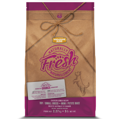 Wholesome Blend Fresh Dog Food Small Breed Chicken & Duck  Dog Food  | PetMax Canada