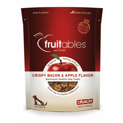 Fruitables Dog Treats Crispy Bacon & Apple  Dog Treats  | PetMax Canada