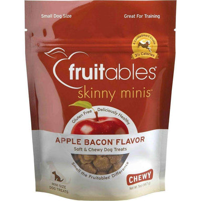 Fruitables Skinny Minis Dog Treats Apple & Bacon  Dog Treats  | PetMax Canada