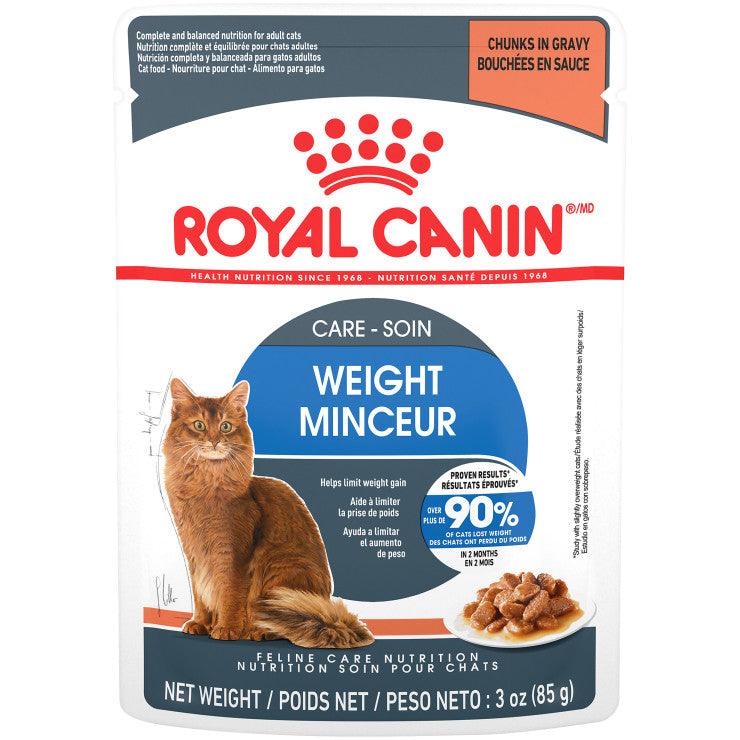 Royal Canin Cat Pouches Chunks In Gravy Adult Weight Care - 85g - Canned Cat Food - Royal Canin - PetMax Canada