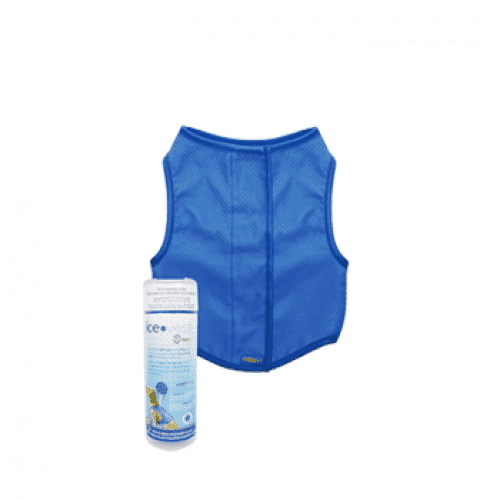 Go Fresh Pet Cooling Ice Vest Blue