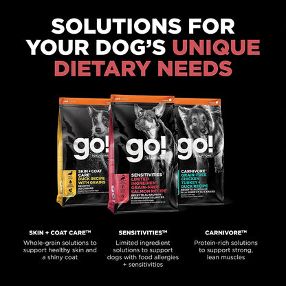 GO! SENSITIVITIES Limited Ingredient Grain Free Salmon recipe for dogs - 1.59 Kg - Dog Food - Go! - PetMax Canada