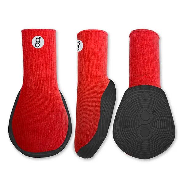 Goo-eez All Terrain All Season Dog Boots Red - 2-Pack / X-Small - Boots - Goo-eez - PetMax Canada