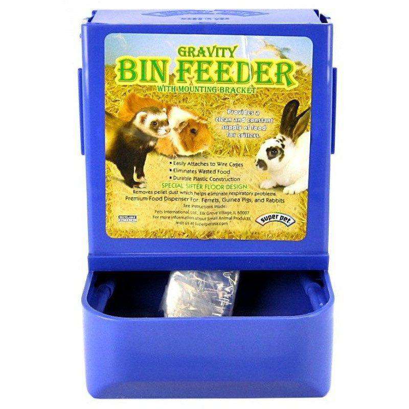 Gravity Bin Feeder For Small Animal  Small Animal Dishes  | PetMax Canada