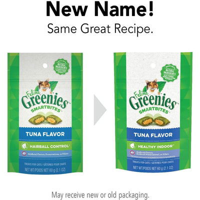 Greenies Feline Smartbites Hairball Tuna - 60g - Cat Treats - Greenies - PetMax Canada