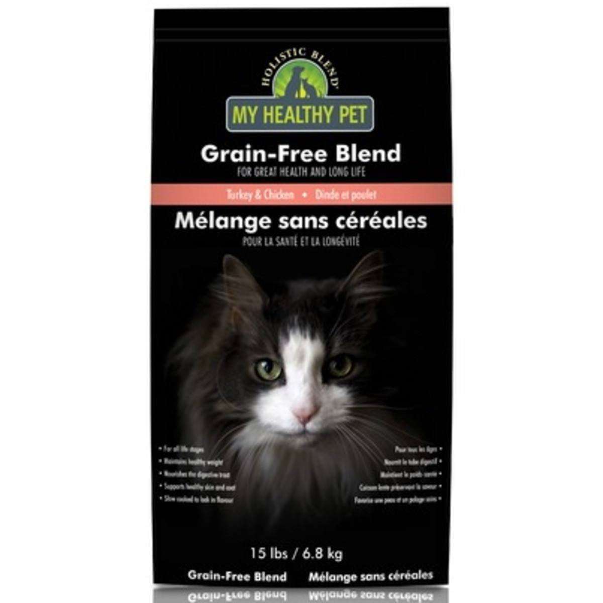 Holistic Blend Feline Grain Free Turkey &Chicken  Cat Food  | PetMax Canada