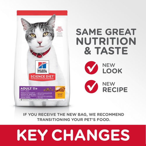 Nourriture pour chats Hill s Science Diet Adult 11 Chicken Recipe