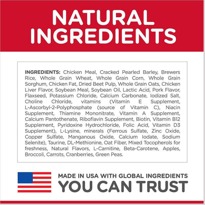 Hill's Science Diet Adult 7+ Small Bites Chicken Meal, Barley & Rice Recipe Dry Dog Food - 2.27 Kg - Dog Food - Hill's Science Diet - PetMax Canada