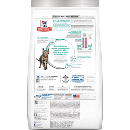 Hill's Science Diet Adult Perfect Weight cat food - 1.36 Kg - Cat Food - Hill's Science Diet - PetMax Canada