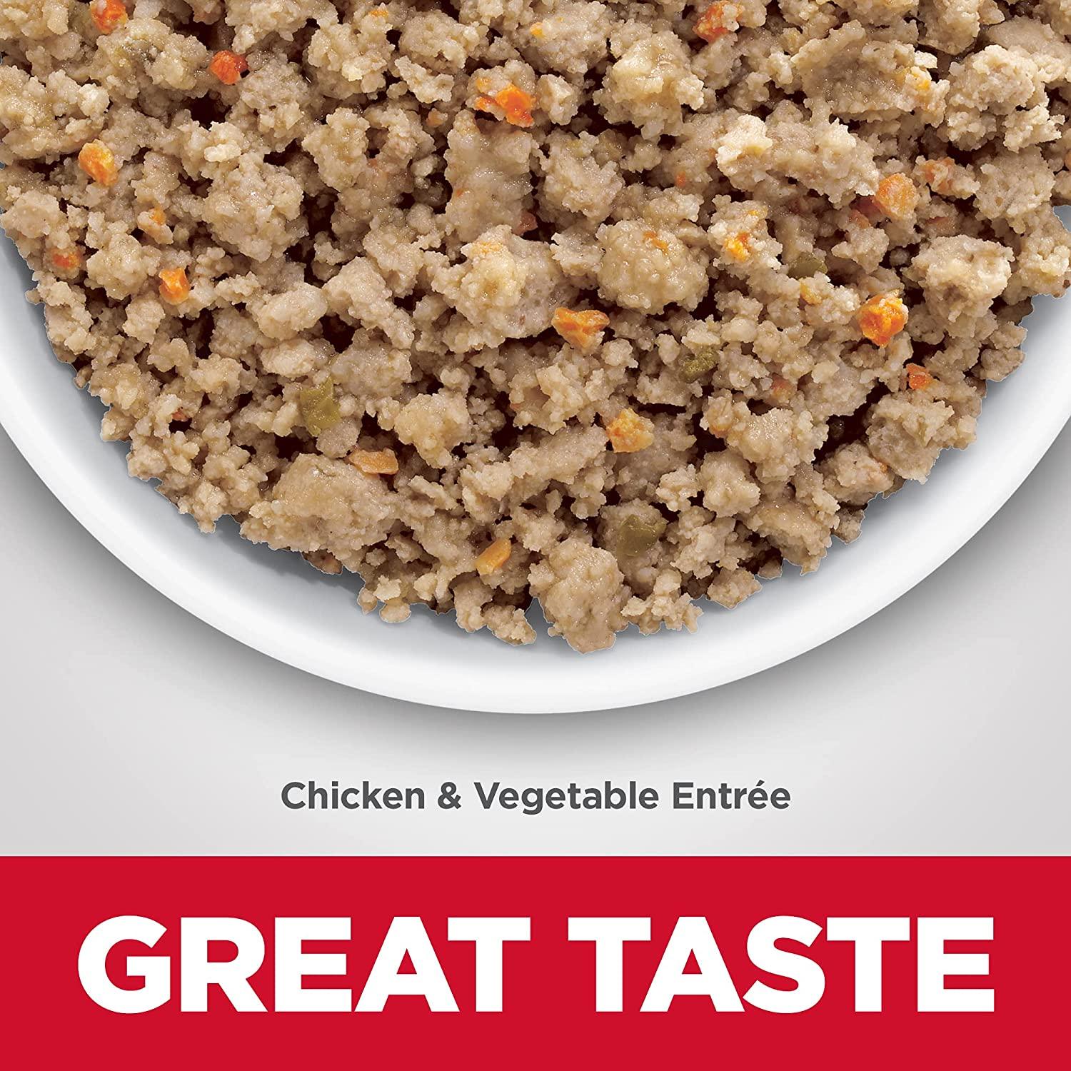 Hill's Science Diet Adult Sensitive Stomach & Skin Chicken & Vegetable Entrée Canned Dog Food - 363g - Canned Dog Food - Hill's Science Diet - PetMax Canada