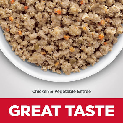 Hill's Science Diet Adult Sensitive Stomach & Skin Chicken & Vegetable Entrée Canned Dog Food - 363g - Canned Dog Food - Hill's Science Diet - PetMax Canada