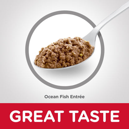 Hill's Science Diet Canned Cat Food Adult Ocean Fish - 156g - Canned Cat Food - Hill's Science Diet - PetMax Canada
