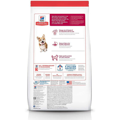 Hill's Science Diet Dry Dog Food Adult Small Bites Chicken & Barley Recipe - 2.27 Kg - Dog Food - Hill's Science Diet - PetMax Canada