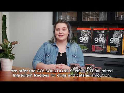 ALLER! SENSIBILITÉS Recette d'agneau sans céréales à ingrédients limités pour chiens