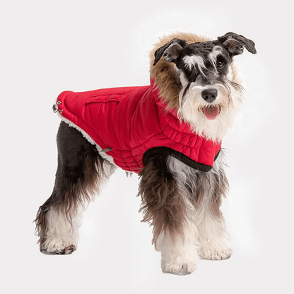 GF Pet Urban Parka Red For Dogs - X-Small - Coats - GF Pet - PetMax Canada