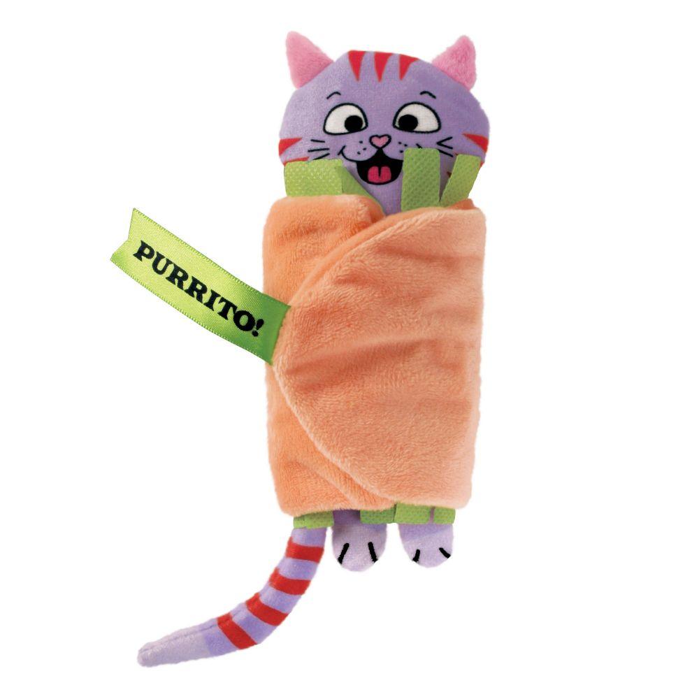 Kong Cat Toy Pull-A-Partz Purrito  Cat Toys  | PetMax Canada