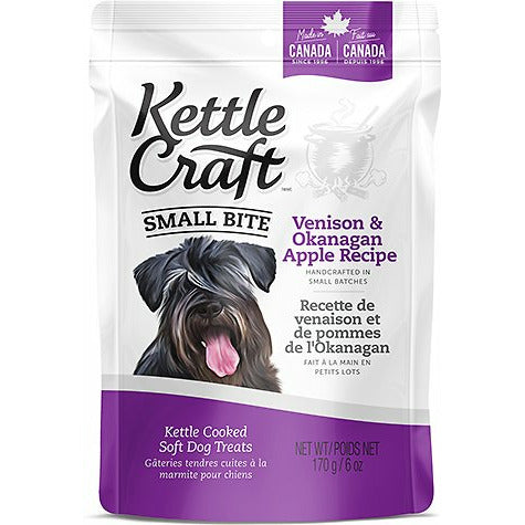 Kettle Craft Venison & Okanagan Apple Small Bite Dog Treats  Dog Treats  | PetMax Canada