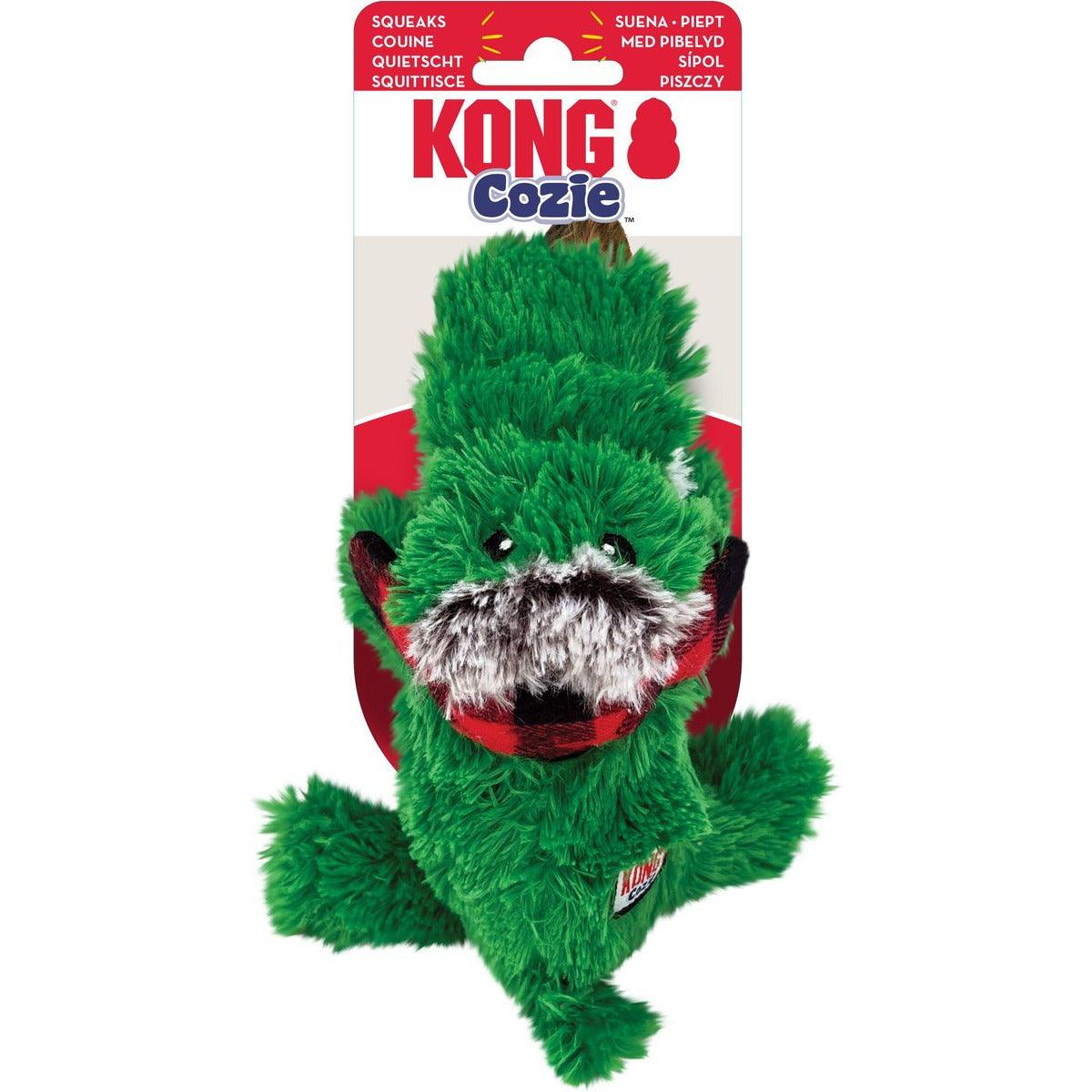 Kong Holiday Dog Toy Cozie Alligator Small  Dog Toys  | PetMax Canada