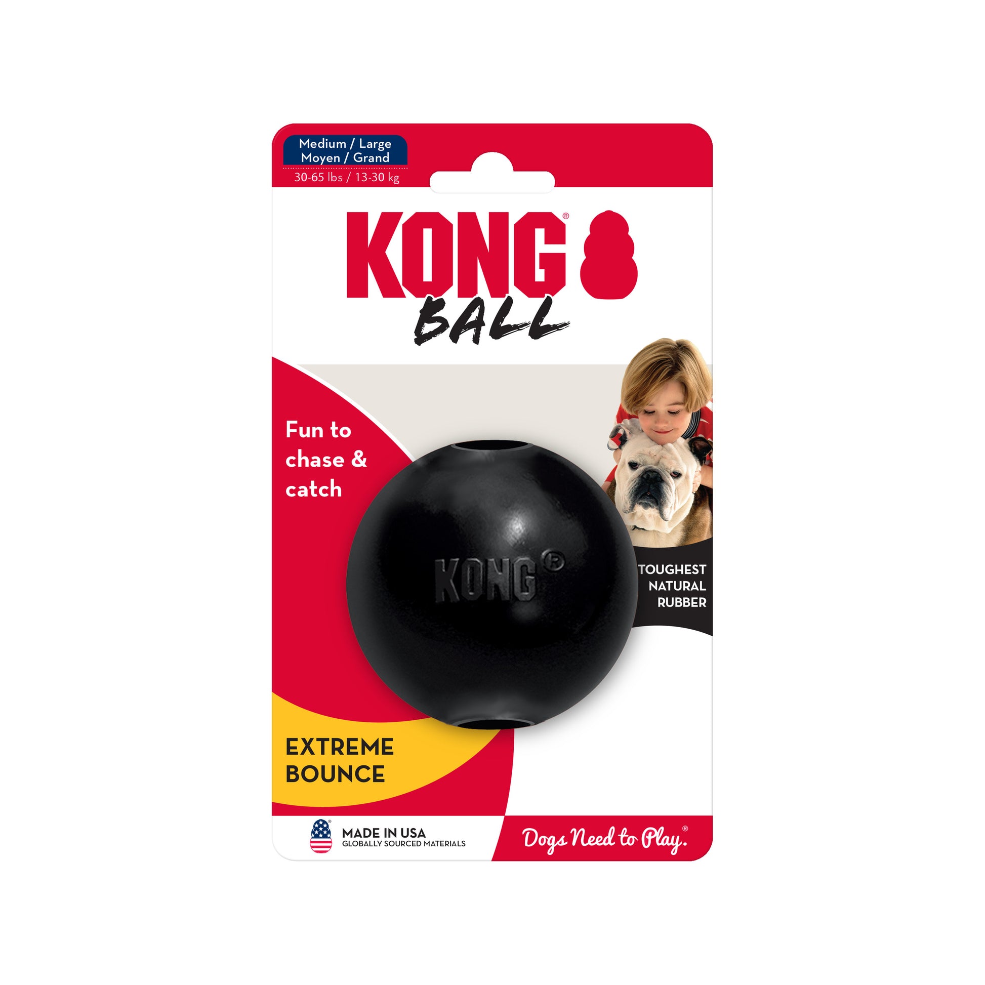 Kong Extreme Ball  Dog Toys  | PetMax Canada