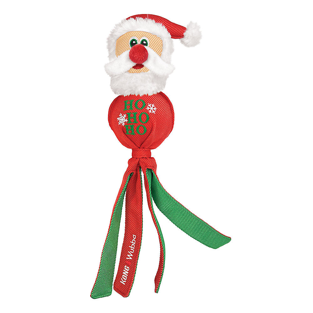 Kong Holiday Dog Toy Wubba Santa/Reindeer  Dog Toys  | PetMax Canada