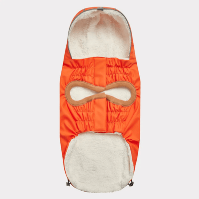 GF Pet Insulated Raincoat Orange For Dogs - X-Small - Coats - GF Pet - PetMax Canada