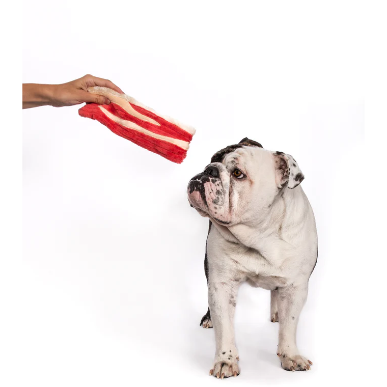 Fabdog Foodies 2 Strips Of Bacon  Dog Toys  | PetMax Canada