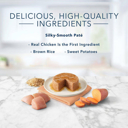 Blue Buffalo Tastefuls Adult Chicken Entree Pate - 156g - Canned Cat Food - Blue Buffalo - PetMax Canada