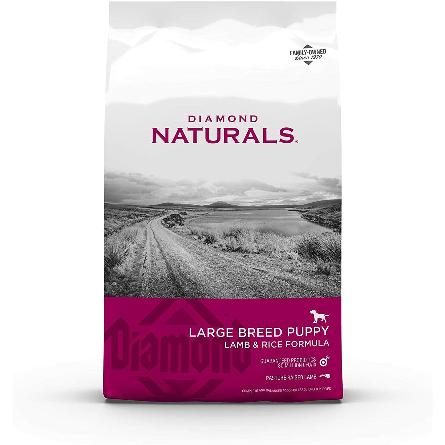 Diamond Naturals Large Breed Puppy Food Lamb & Rice Recipe  Dog Food  | PetMax Canada