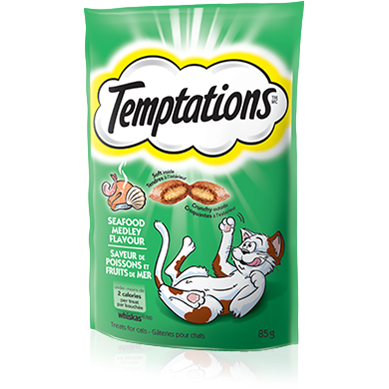 Temptations Seafood Cat Treats  Cat Treats  | PetMax Canada