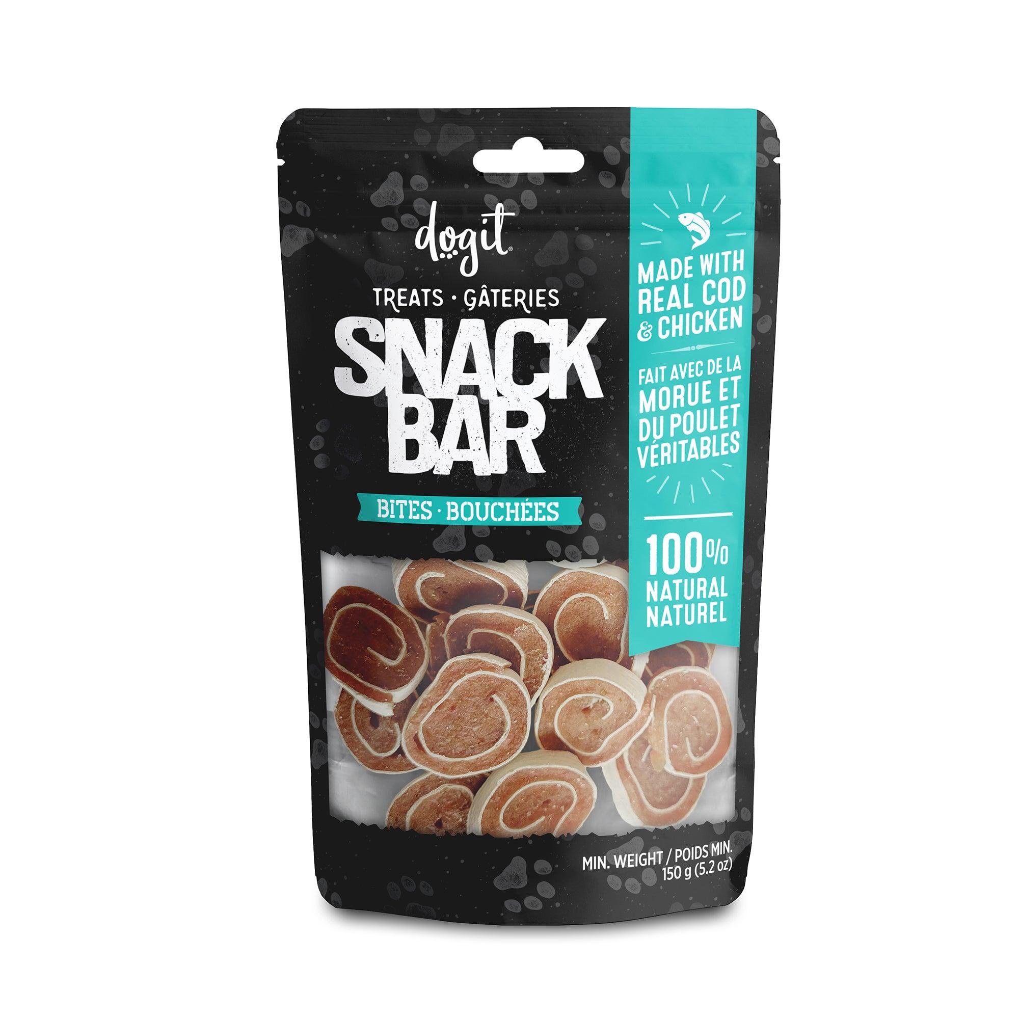 Dogit Snack Bar Dog Treats Cod & Chicken Bites - 150g - Dog Treats - Dogit - PetMax Canada