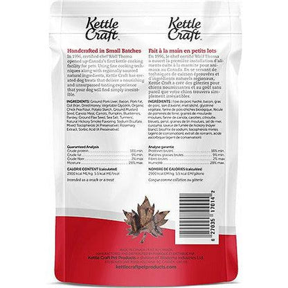 Kettle Craft Smokey Canadian Bacon Small Bite Dog Treats - 170g - Dog Treats - Kettle Craft - PetMax Canada