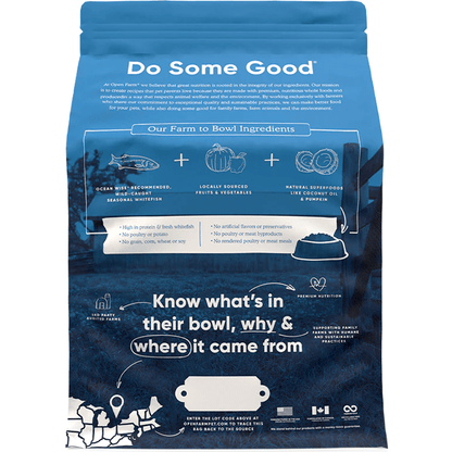 Open Farm Cat Food Catch of the Season Whitefish Recipe - 1.82 Kg - Cat Food - Open Farm - PetMax Canada