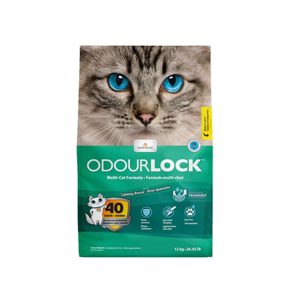 Odourlock Ultra Premium Calming Breeze Clumping Litter - 6 Kg - Cat Litter - Odourlock - PetMax Canada