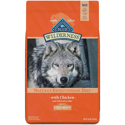 Blue Buffalo Wilderness Dog Food Large Breed Chicken  Dog Food  | PetMax Canada