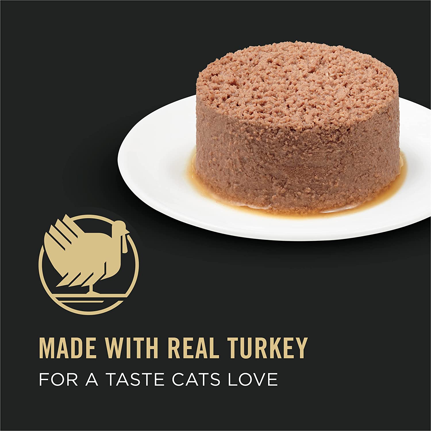 Purina Pro Plan Adult Urinary Tract Health Turkey & Giblets Entrée Wet Cat Food  Canned Cat Food  | PetMax Canada