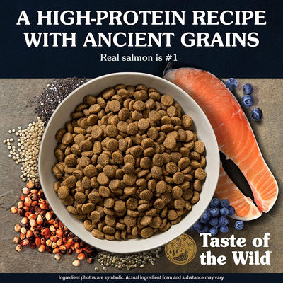 Taste Of The Wild Ancient Stream Grain Inclusive Dog Food - 2.27 Kg - Dog Food - Taste of the Wild Pet Foods - PetMax Canada