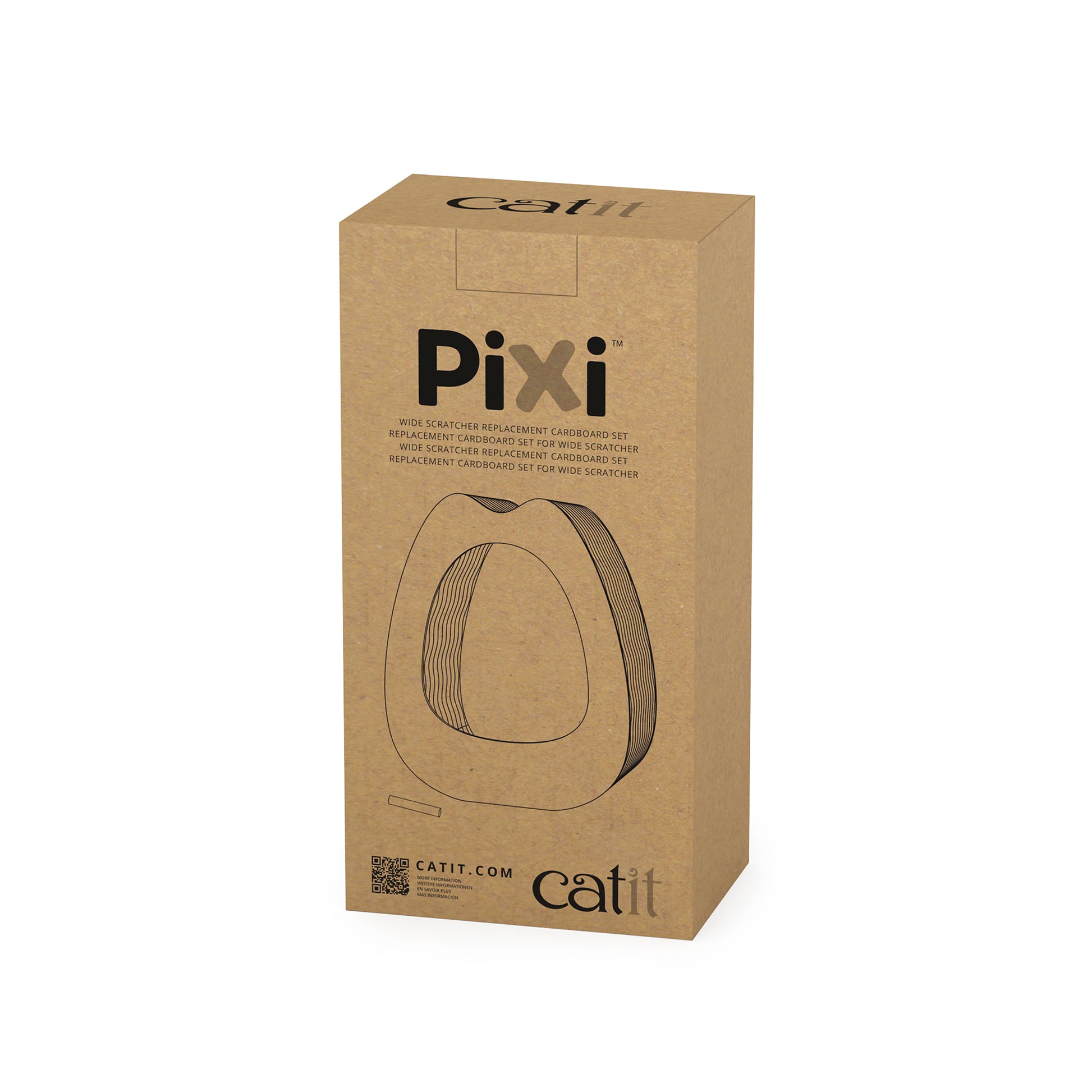 Catit Pixi Replacement Cardboard Wide  Cat Scratching Posts  | PetMax Canada