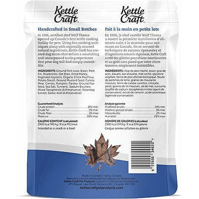 Kettle Craft Bison & Blueberry Big Bite Dog Treats - 340g - Dog Treats - Kettle Craft - PetMax Canada