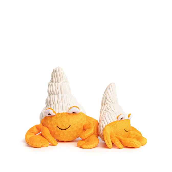 Fabdog Faball Squeaky Hermit Crab  Dog Toys  | PetMax Canada