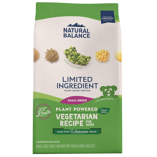 Natural Balance Limited Ingredient Diet Vegetarian Small Breed Adult Dry Dog Food  Dog Food  | PetMax Canada