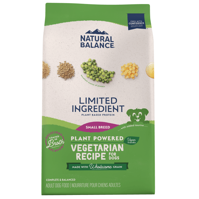 Natural Balance Limited Ingredient Diet Vegetarian Small Breed Adult Dry Dog Food  Dog Food  | PetMax Canada