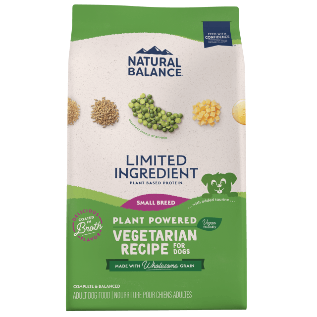Natural Balance Limited Ingredient Diet Vegetarian Small Breed Adult Dry Dog Food - 1.81 Kg - Dog Food - Natural Balance - PetMax Canada