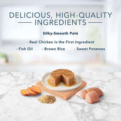 Blue Buffalo Tastefuls Kitten Chicken Entree Pate - 85g - Canned Cat Food - Blue Buffalo - PetMax Canada