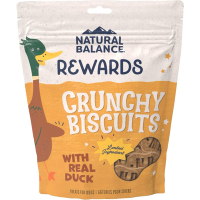 Natural Balance Rewards Crunchy Biscuits With Real Duck Dog Treats 397g Dog Treats 397g | PetMax Canada