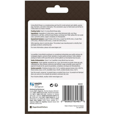 Living World Small Animal Drops Multi Mix - 75g - Small Animal Food Treats - Living World - PetMax Canada