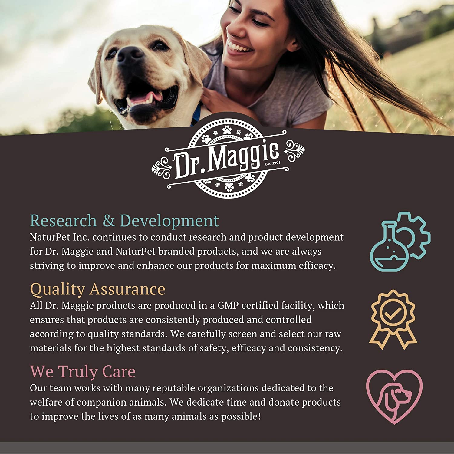 Dr. Maggie Skin and Coat Omega 3 Supplement with Fish Oil, Flax, and Olive Oil  Health Care  | PetMax Canada