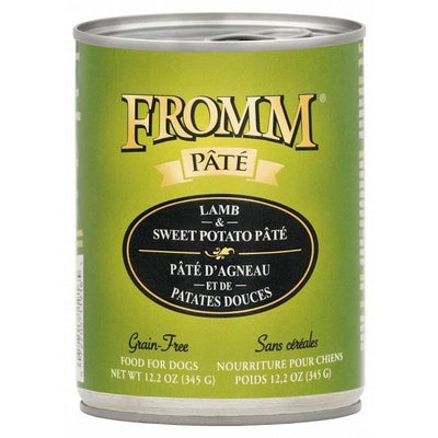Fromm Canned Dog Food Lamb & Sweet Potato Pate  Canned Dog Food  | PetMax Canada