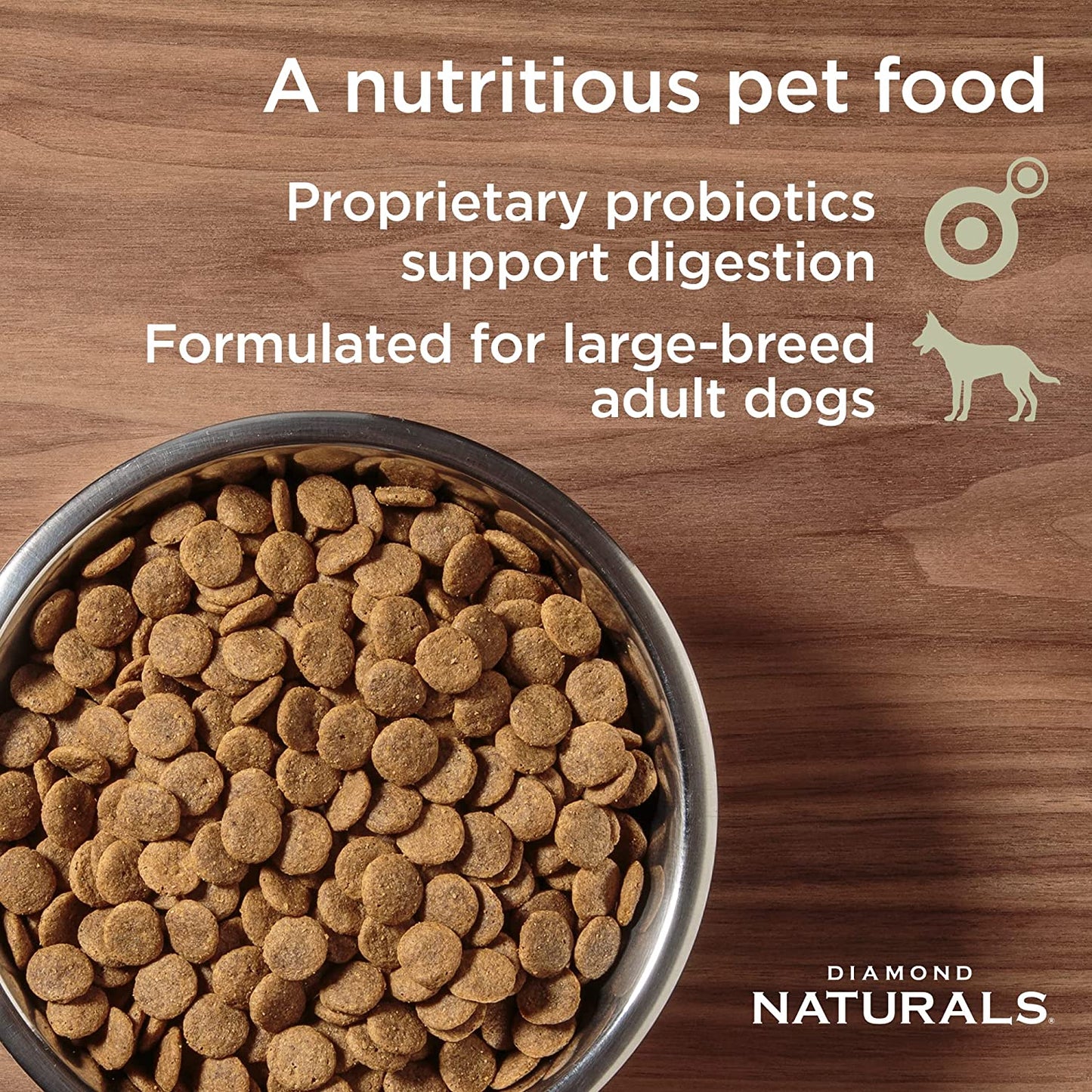 Diamond Naturals Dog Food Large Breed Adult Lamb & Rice  Dog Food  | PetMax Canada