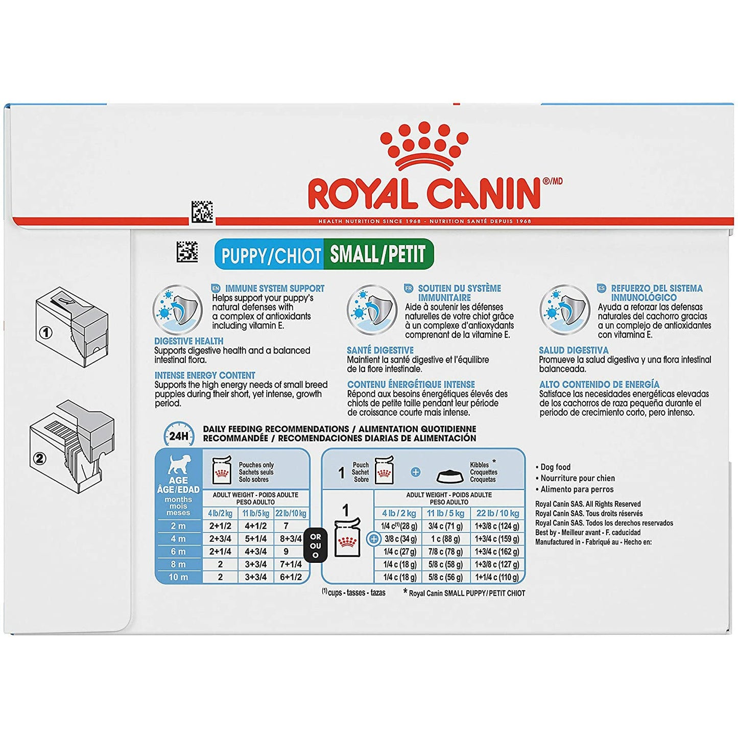 Royal Canin Wet Dog Food Pouch Small Puppy  Canned Dog Food  | PetMax Canada