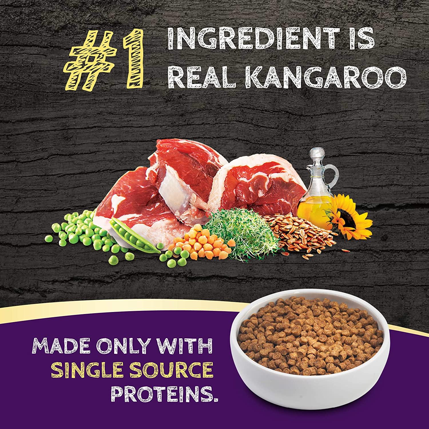 Zignature Limited Ingredient Formula Kangaroo Small Bites  Dog Food  | PetMax Canada